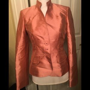 ANNE KLEIN Pink SUIT Sz 4